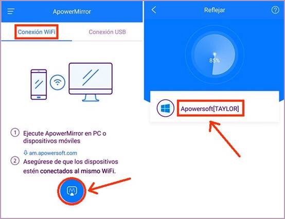 conectar-apowermirror-telefono-pc-clash-royale