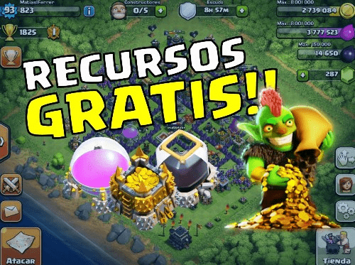 conseguir-recursos-gratis-clash-of-clans