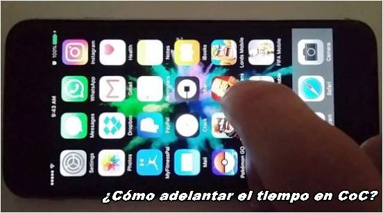 como-adelantar-el-tiempo-en-clash-of-clans