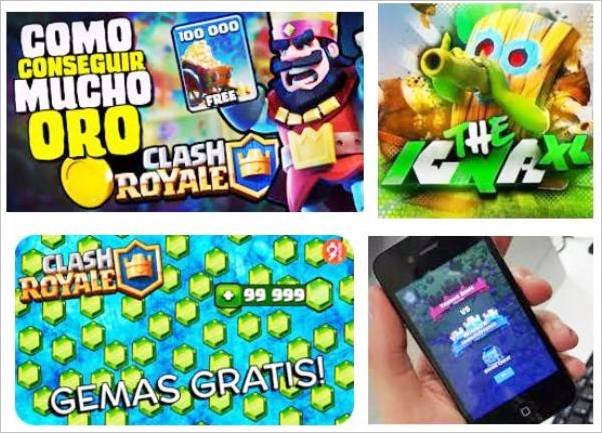 conseguir-gemas-oro-clash-royale