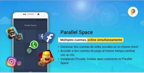 parallel-space-2-cuentas-clash-royale