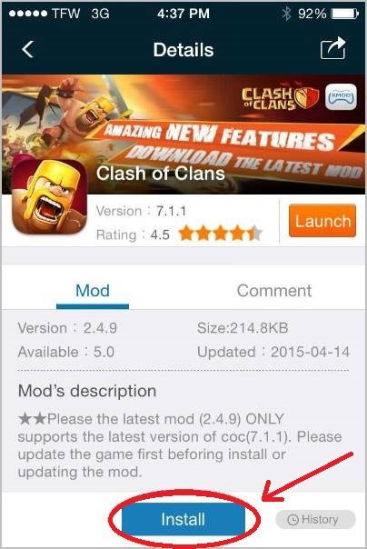 instalar-mod-clash-of-clans-xmodgames